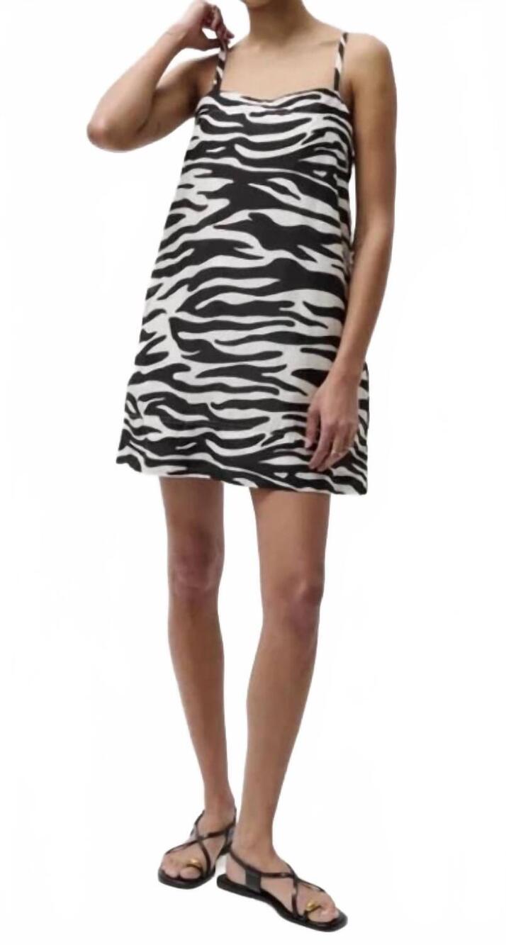 NEW PISTOLA misa dress in zebra